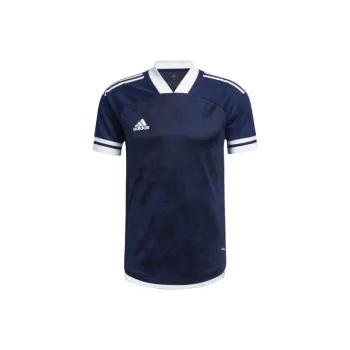 Adidas CONDIVO 20 Soccer Jerseys Men's Marine Blue/White