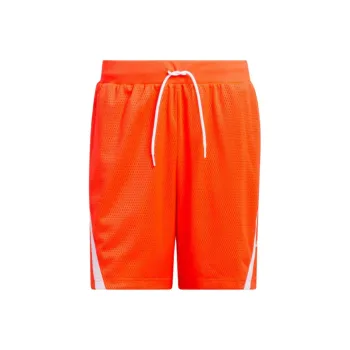 Adidas Basketball Shorts Men's Sun Red/Cloud White