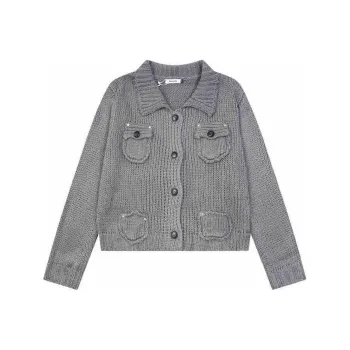 DanerWang Sweaters Women's Gray