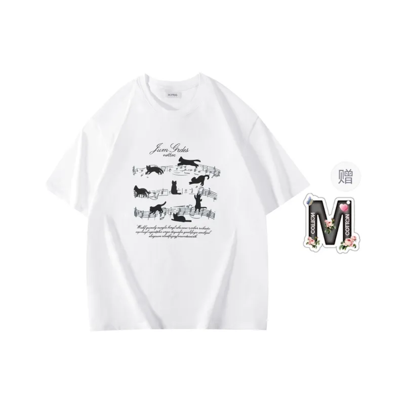Cotton shopping T Shirts Unisex-0