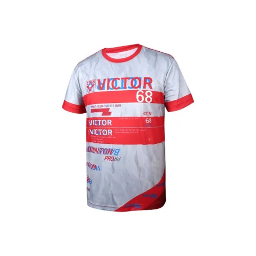 VICTOR Badminton Clothing Unisex Red