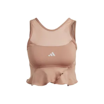 Adidas Crop Tops Women's Pink Orange