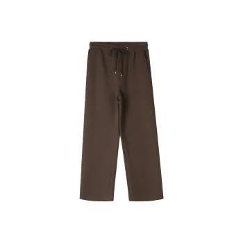 WILD LEADER Casual Pants Unisex Coffee