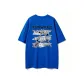Klein Blue-T-Shirt-Vintage Newspaper Back