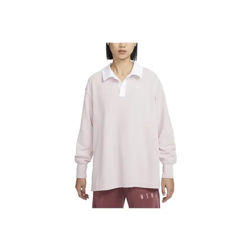 Nike Sportswear Essentials Series T Shirt Women's Gray Purple
