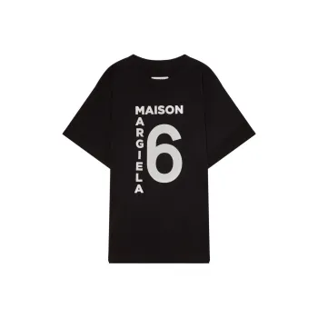 MM6 Maison Margiela T Shirts Women's Black