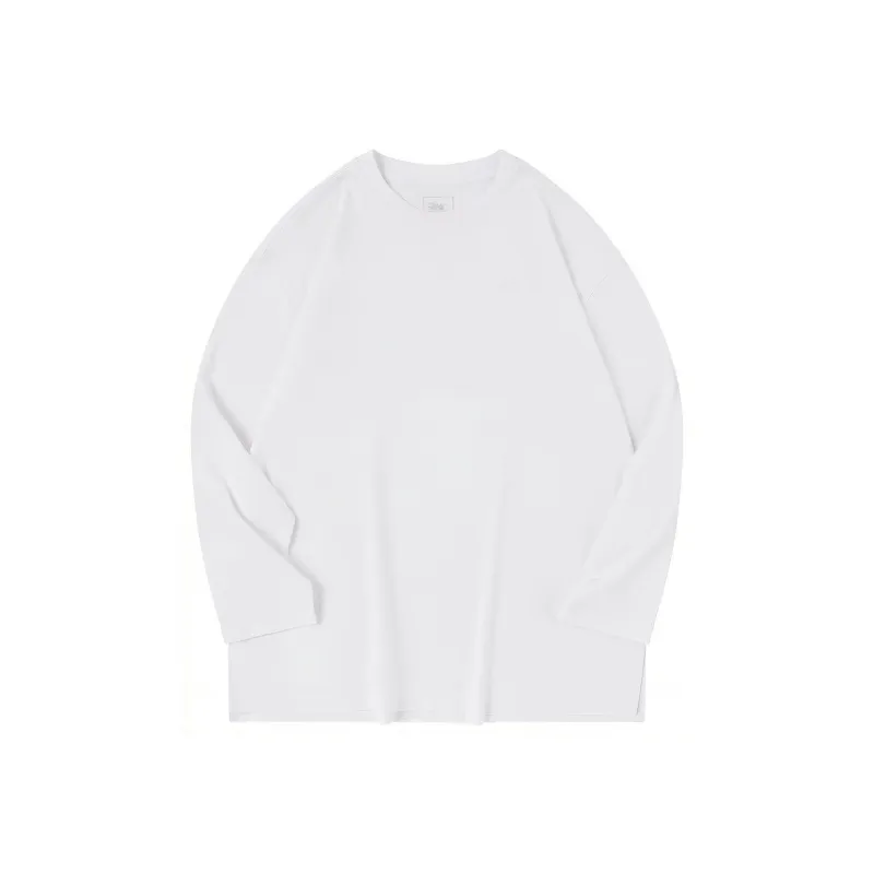 QIAODAN Dry Drop Shoulder Sleeve T Shirt Women's Jordan White-0