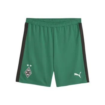 PUMA Borussia Mönchengladbach Football Shorts Soccer Bottoms Men's Power Green