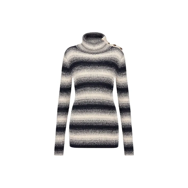 DIOR Quarterly New Products Sweaters Women's Navy-0