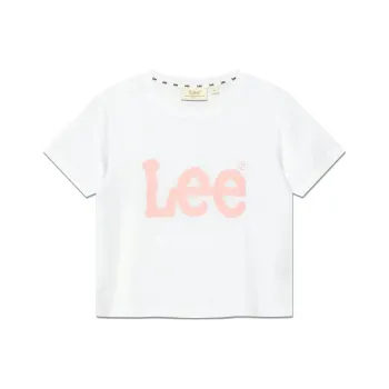 Lee T Shirts Women's Pink White