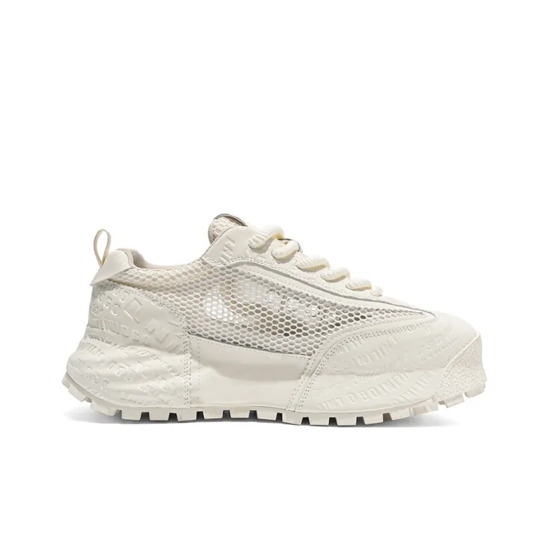 AMICNIEGD Breathable And Wear resistant Low Top Chunky Sneakers Men's-15