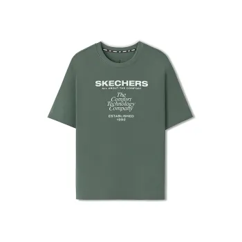 Skechers T Shirt Women's Agave Green