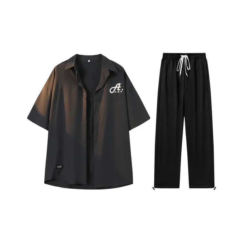 A.X.S.K Shirt Matching Set Unisex-12