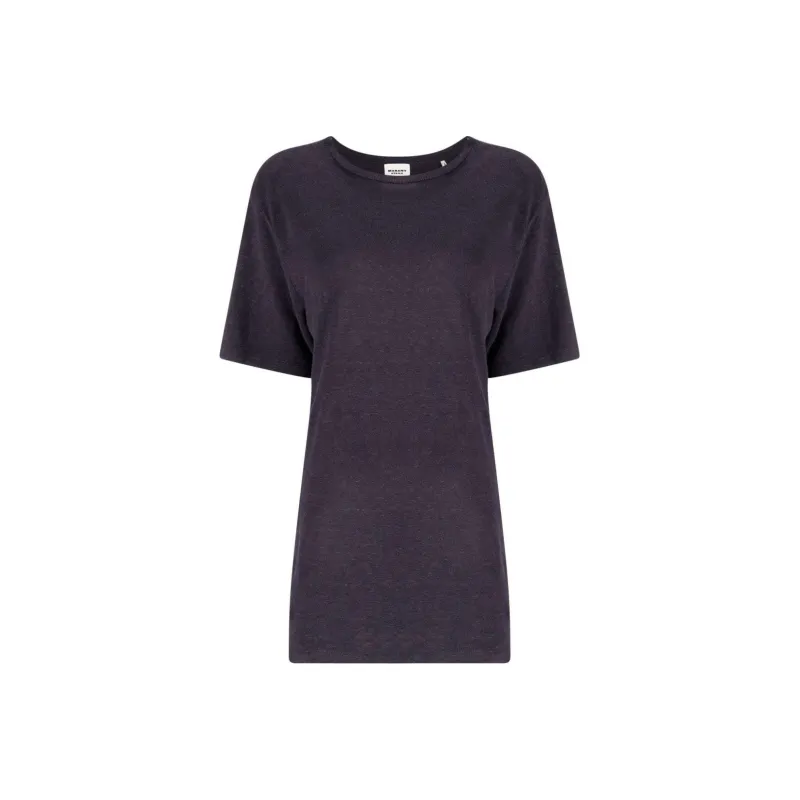 ISABEL MARANT ETOILE Zewel Linen T shirt-0