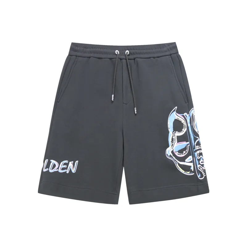 PP.GOLDEN Casual Shorts Men's Black-0