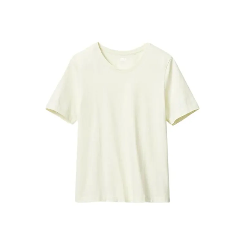 UNIQLO Regular T Shirt Women's Cream-0