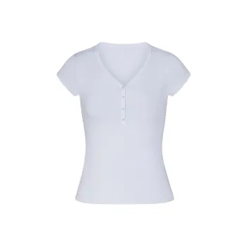 SKIMS T Shirt Women's PERIWINKLE/Periwinkle