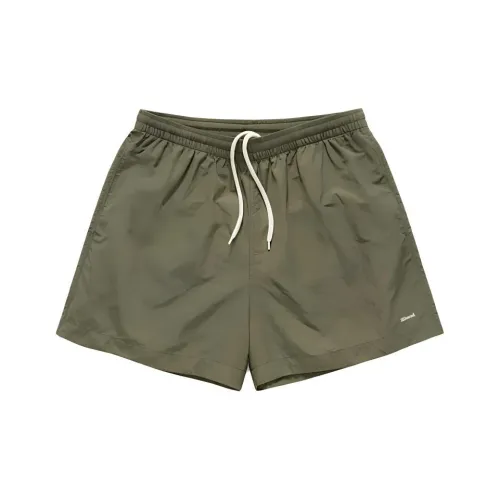 JJJJound SS24 Summer Collection Casual Shorts Men Olive Green