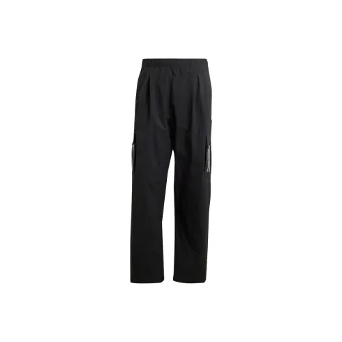 Adidas x MERCEDES AMG PETRONAS F1 TEAM SS25 Athletic Trousers Men's Black/Reflective Silver