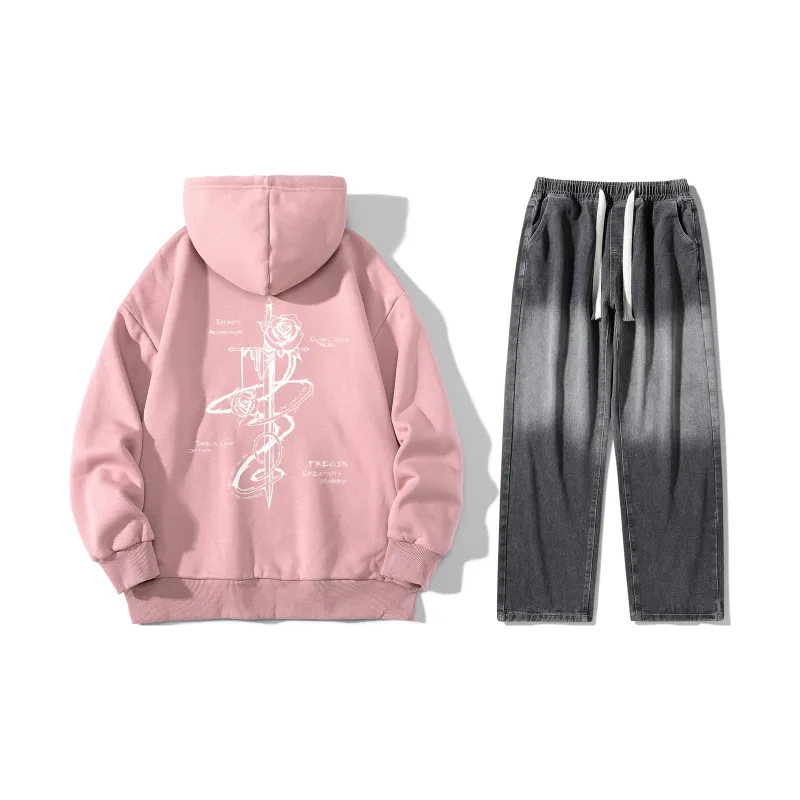 FREO3N Sweatshirt Sets Unisex-41