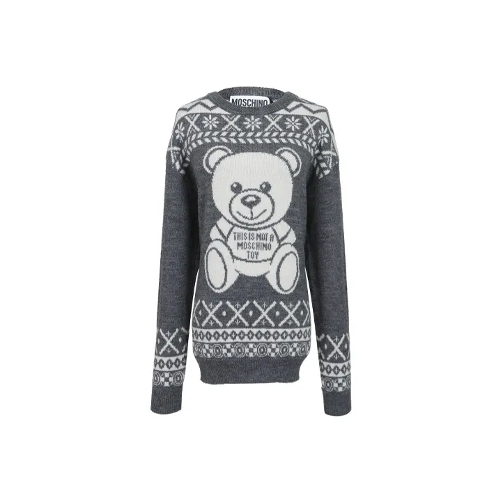 MOSCHINO Sweaters Women's Gray-0