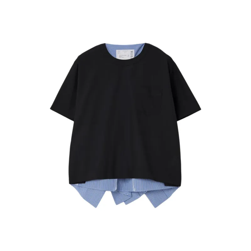 Sacai Panelled T shirt-0