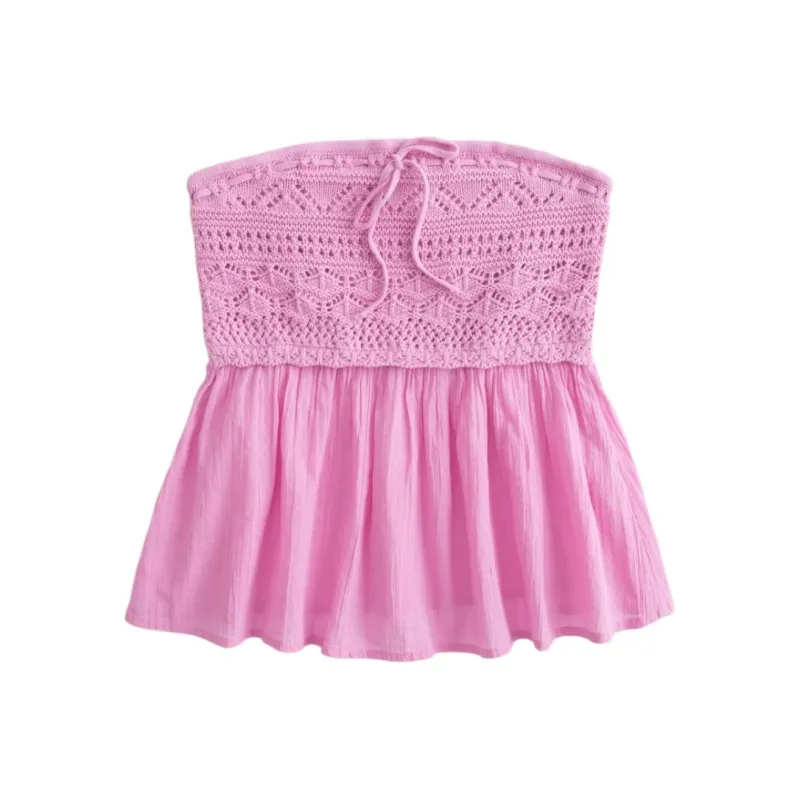 Hollister T-Shirts Women's Pink-0