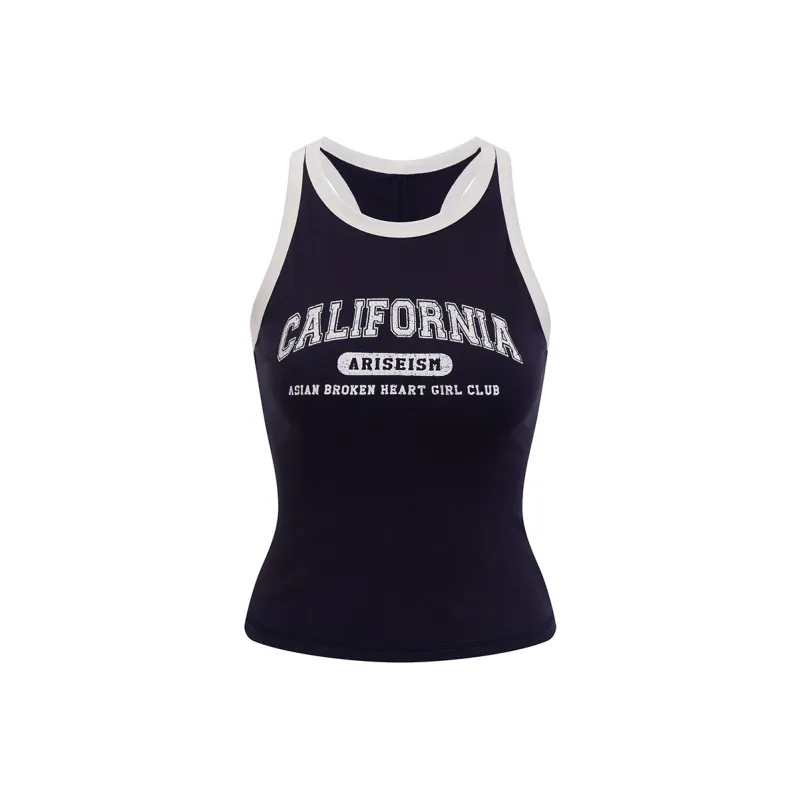 Ariseism Tank Top Women's Navy Blue-0