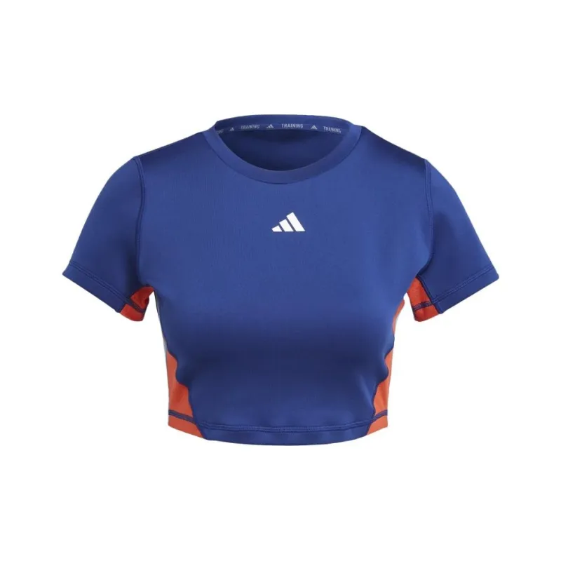 Adidas Crop Tops Women's Blue-0