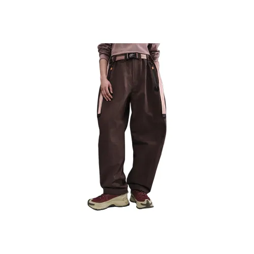 Nike ISPA Sports Pants Unisex Earth Tone/Smokey Mauve Red