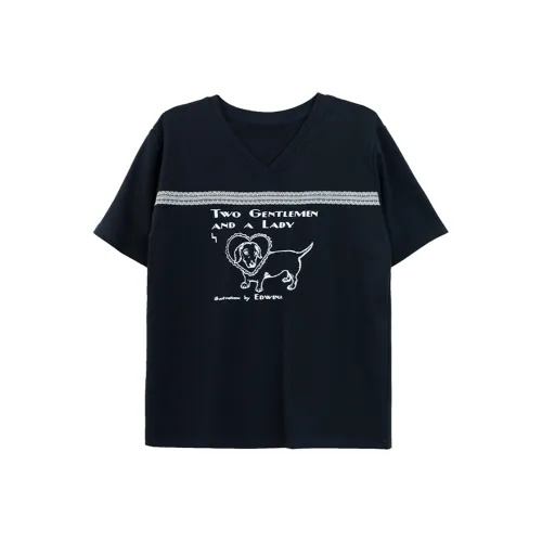 FLIM T Shirt Women's Navy Blue Includes Gift Box Set
