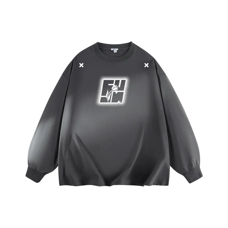 Warrior Huichao Riding The Wind Collection Drop Shoulder Sleeve T Shirt Unisex-3