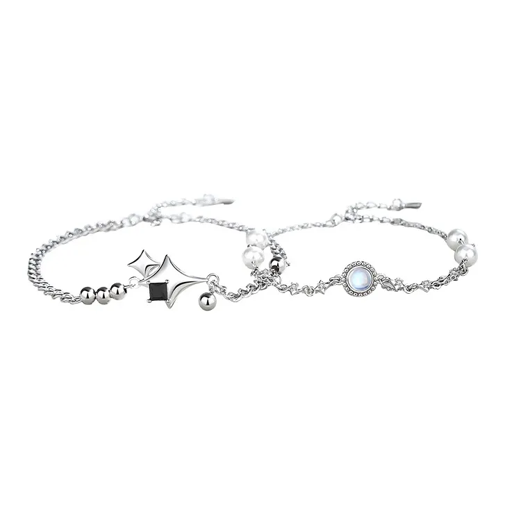 JESCAKOO S925 Silver Bracelets Unisex-0
