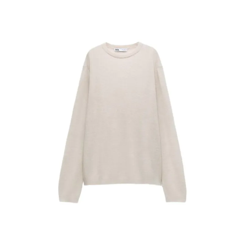 ZARA Sweaters Women's Beige-0