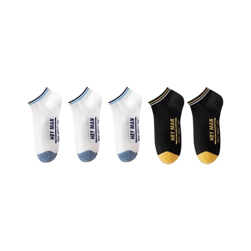 DAMOS·LOVE No Show Socks Men's Combo Set-22