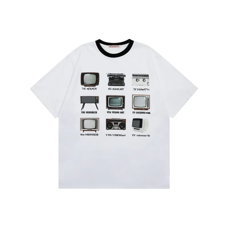Vine Color T Shirt Women's White-0