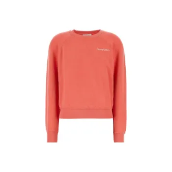 SPORTY & RICH Logo Embroidered Crewneck Sweatshirt