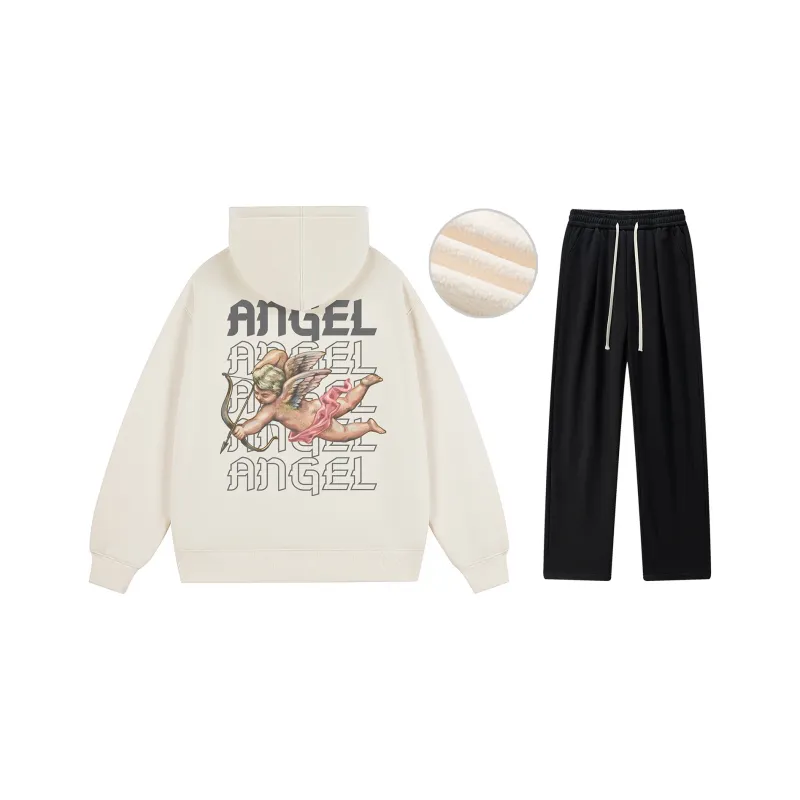 IVEIII Sweatshirt Sets Unisex-4
