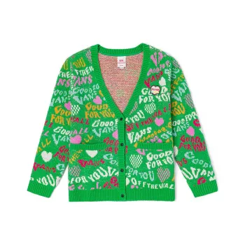 Vans Ireneisgood Cardigan Sweater Women's Green