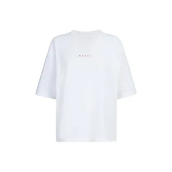 MARNI Logo Printed Crewneck T Shirt
