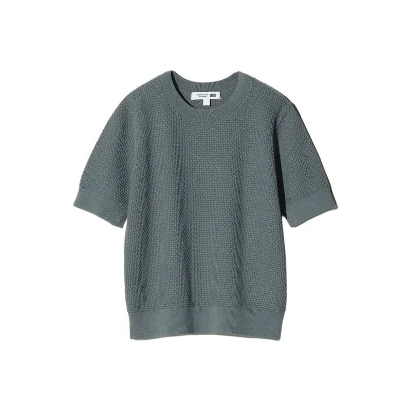UNIQLO Comptoir Des Cotonniers Collaboration T Shirts Women's Green-0