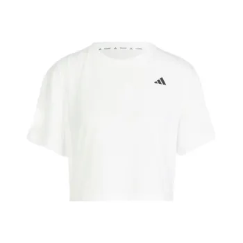 Adidas ESSENTIALSClimacool Drop Shoulder Sleeve T Shirt Women's White