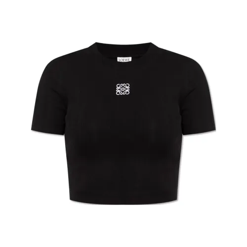 LOEWE Cropped Top 'Black'