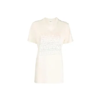 ISABEL MARANT ETOILE Logo Printed Crewneck T Shirt