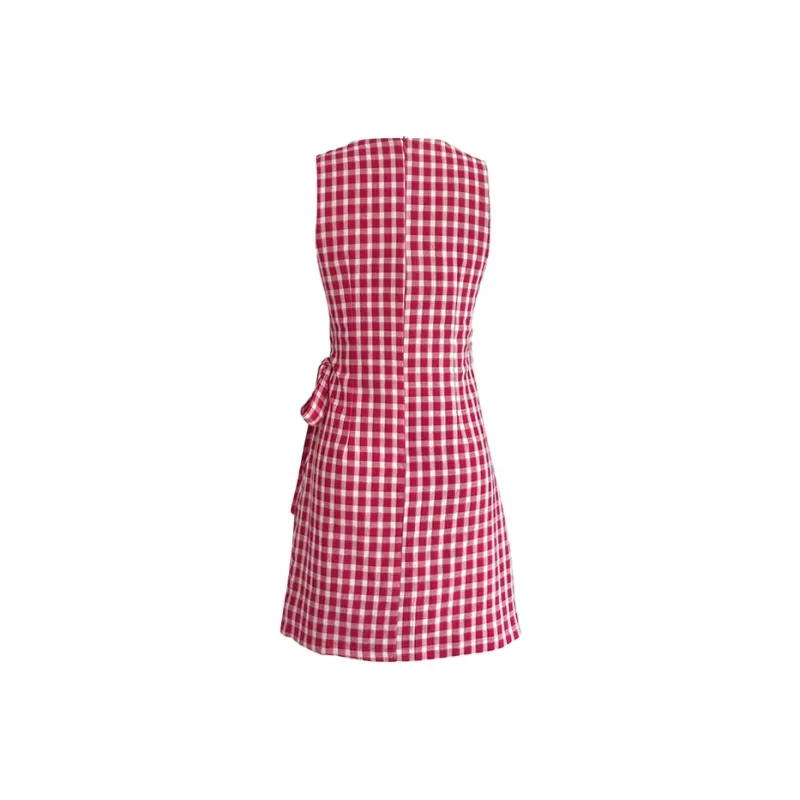 PAZZO Sleeveless Dress Women's Red-1