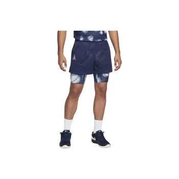Nike Dri FIT JA Basketball Shorts Men's Deep Navy Blue/Soccer Gray