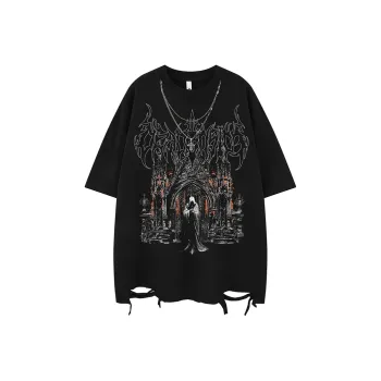 BEAR UNION Drop Shoulder Sleeve T Shirt Unisex