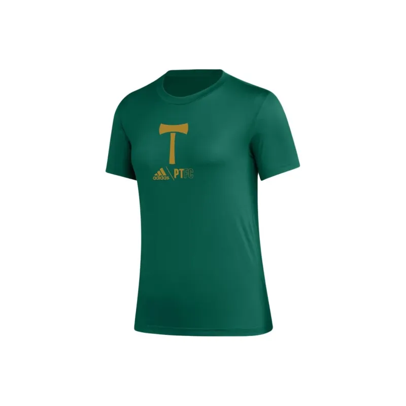 Adidas Free Shipping With AdiClub Timbers Pre Game Tee-0
