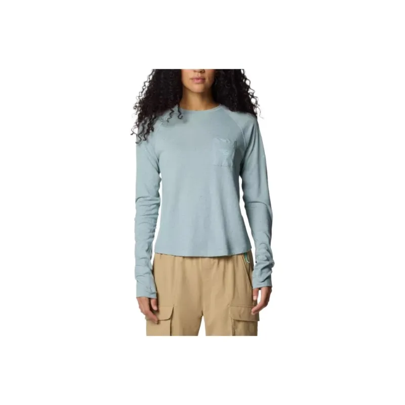 Columbia PFG Uncharted Raglan Sleeve T-Shirt Women's Blue-0