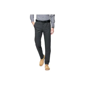 Dance With Wolves Casual Pants Men's Black Gray